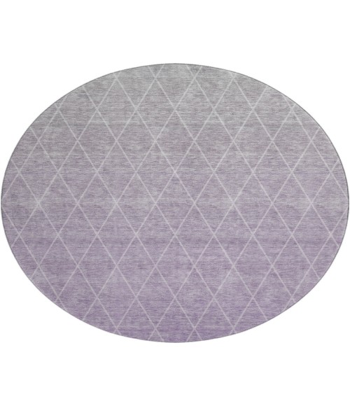 Dalyn Lazio Rug Dalyn Luxury Washable Lazio LZ2 Lavender 8' x 8' Round Rug