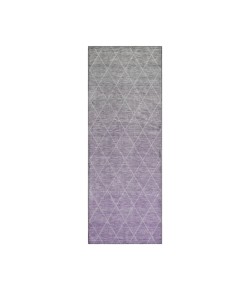 Dalyn Luxury Washable Lazio LZ2 Lavender 2'3" x 7'6" Runner Rug