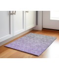 Dalyn Luxury Washable Lazio LZ2 Lavender 1'8" x 2'6" Rug