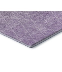 Dalyn Luxury Washable Lazio LZ2 Lavender 2'3" x 7'6" Runner Rug