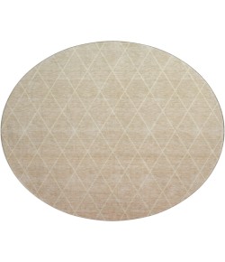 Dalyn Luxury Washable Lazio LZ2 Salmon 8' x 8' Round Rug