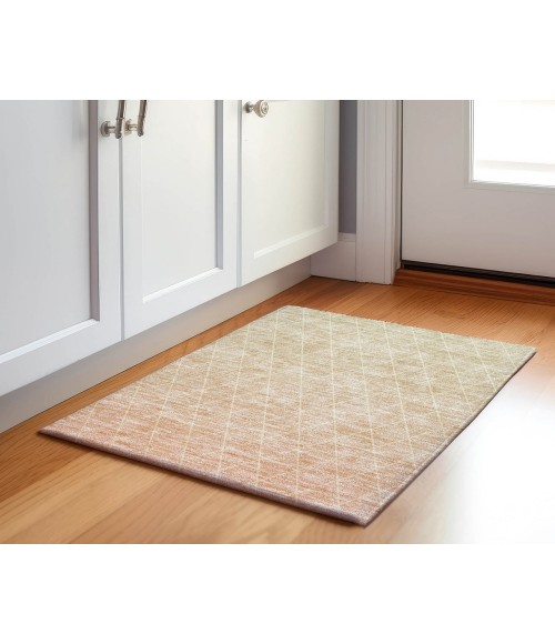Dalyn Luxury Washable Lazio LZ2 Salmon 1'8" x 2'6" Rug