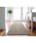 Dalyn Luxury Washable Lazio LZ2 Taupe 2'3" x 7'6" Runner Rug