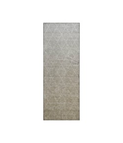Dalyn Luxury Washable Lazio LZ2 Taupe 2'3" x 7'6" Runner Rug