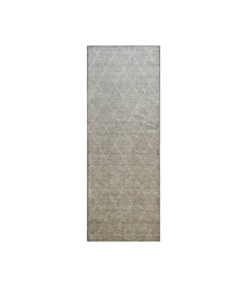 Dalyn Luxury Washable Lazio LZ2 Taupe 2'3" x 7'6" Runner Rug