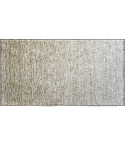 Dalyn Luxury Washable Lazio LZ2 Taupe 1'8" x 2'6" Rug
