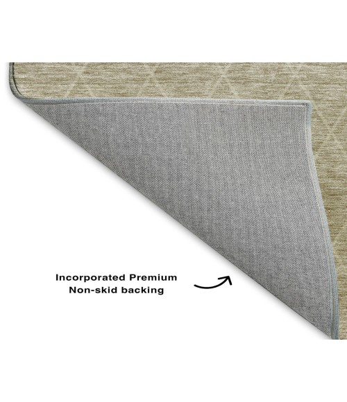 Dalyn Luxury Washable Lazio LZ2 Taupe 2'6" x 3'10" Rug