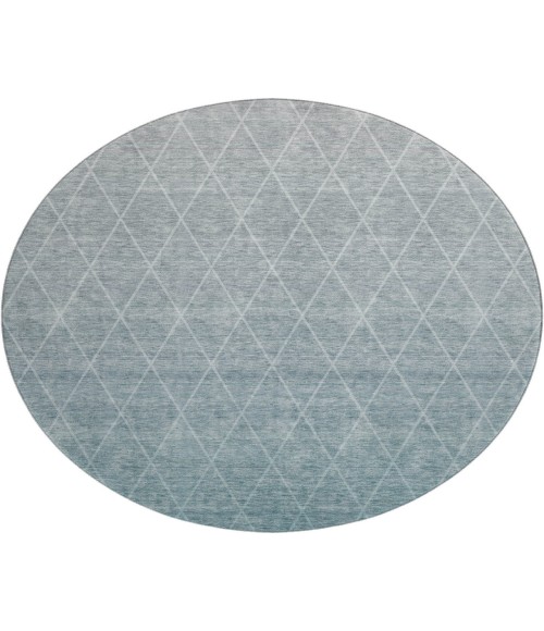 Dalyn Lazio Rug Dalyn Luxury Washable Lazio LZ2 Teal 8' x 8' Round Rug