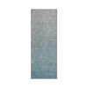Dalyn Luxury Washable Lazio LZ2 Teal 2'3" x 7'6" Runner Rug