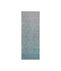 Dalyn Luxury Washable Lazio LZ2 Teal 2'3" x 7'6" Runner Rug