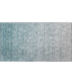 Dalyn Luxury Washable Lazio LZ2 Teal 1'8" x 2'6" Rug