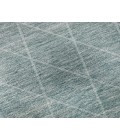 Dalyn Luxury Washable Lazio LZ2 Teal 1'8" x 2'6" Rug