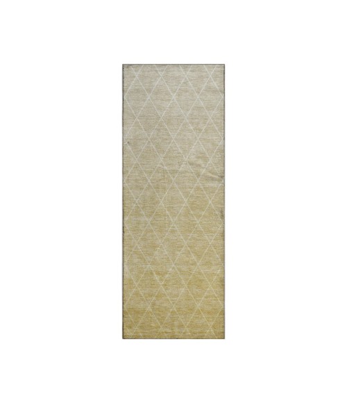 Dalyn Lazio Rug Dalyn Luxury Washable Lazio LZ2 Wheat 2'3" x 7'6" Runner Rug