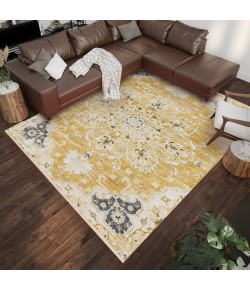Dalyn Marbella MB3 Gold Area Rug 20 X 30 Rectangle