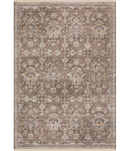 Dalyn Marbella MB4 Mocha Area Rug 8 ft. Round