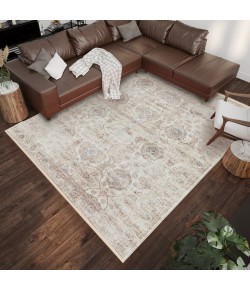 Dalyn Marbella MB5 Ivory Area Rug 8 ft. Round