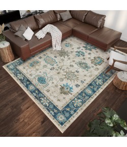 Dalyn Marbella MB6 Flax Area Rug 8 ft. Round