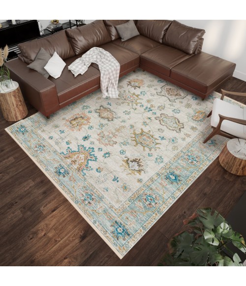 Dalyn Marbella MB6 Ivory Area Rug 9 ft. X 13 ft. Rectangle