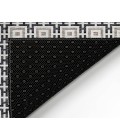 Dalyn Marlo Rug Dalyn Indoor/Outdoor Marlo MO1 Black Washable 9' x 12' Rug