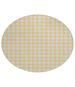 Dalyn Indoor/Outdoor Marlo MO1 Gold Washable 10' x 10' Rug