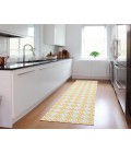 Dalyn Indoor/Outdoor Marlo MO1 Gold Washable 2'3" x 7'6" Rug
