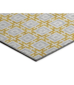 Dalyn Indoor/Outdoor Marlo MO1 Gold Washable 6' x 6' Rug