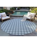 Dalyn Marlo Rug Dalyn Indoor/Outdoor Marlo MO1 Navy Washable 10' x 10' Rug