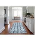 Dalyn Indoor/Outdoor Marlo MO1 Navy Washable 2'3" x 10' Rug