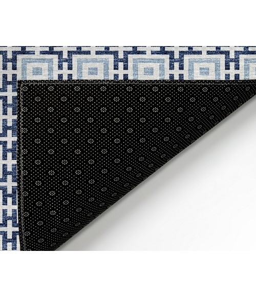 Dalyn Marlo Rug Dalyn Indoor/Outdoor Marlo MO1 Navy Washable 10' x 10' Rug