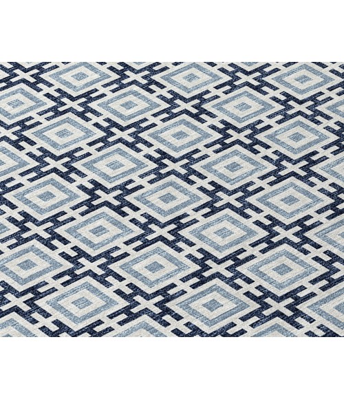 Dalyn Marlo Rug Dalyn Indoor/Outdoor Marlo MO1 Navy Washable 10' x 10' Rug