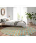 Dalyn Marlo Rug Dalyn Indoor/Outdoor Marlo MO1 Orange Washable 10' x 10' Rug