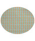 Dalyn Marlo Rug Dalyn Indoor/Outdoor Marlo MO1 Orange Washable 10' x 10' Rug