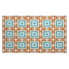 Dalyn Indoor/Outdoor Marlo MO1 Orange Washable 1'8" x 2'6" Rug