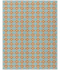 Dalyn Marlo Rug Dalyn Indoor/Outdoor Marlo MO1 Orange Washable 9' x 12' Rug