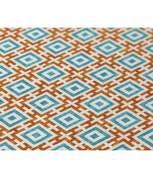Dalyn Marlo Rug Dalyn Indoor/Outdoor Marlo MO1 Orange Washable 9' x 12' Rug