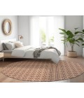 Dalyn Indoor/Outdoor Marlo MO1 Paprika Washable 4' x 4' Rug