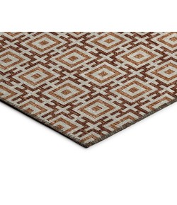 Dalyn Indoor/Outdoor Marlo MO1 Paprika Washable 10' x 10' Rug