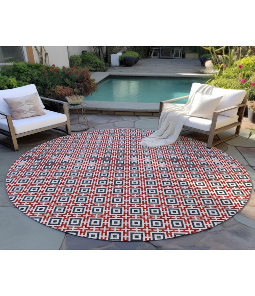 Dalyn Marlo Rug Dalyn Indoor/Outdoor Marlo MO1 Red Washable 10' x 10' Rug
