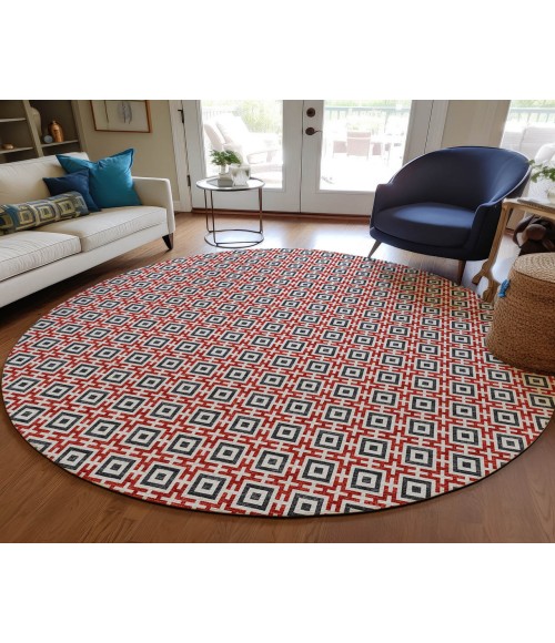 Dalyn Marlo Rug Dalyn Indoor/Outdoor Marlo MO1 Red Washable 10' x 10' Rug