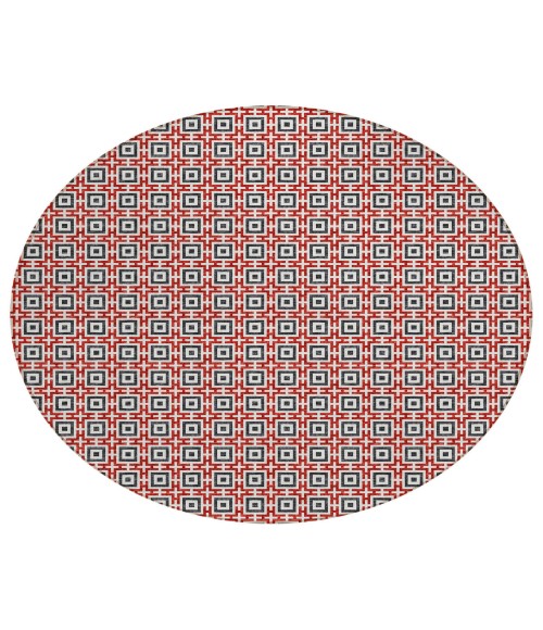 Dalyn Marlo Rug Dalyn Indoor/Outdoor Marlo MO1 Red Washable 10' x 10' Rug