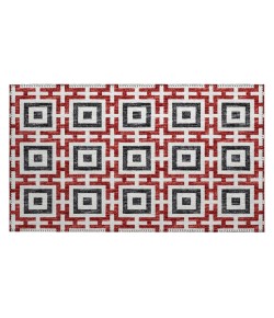 Dalyn Indoor/Outdoor Marlo MO1 Red Washable 1'8" x 2'6" Rug