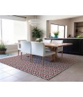 Dalyn Marlo Rug Dalyn Indoor/Outdoor Marlo MO1 Red Washable 9' x 12' Rug