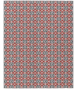 Dalyn Indoor/Outdoor Marlo MO1 Red Washable 9' x 12' Rug