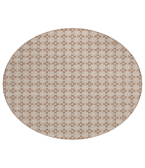 Dalyn Marlo Rug Dalyn Indoor/Outdoor Marlo MO1 Taupe Washable 10' x 10' Rug