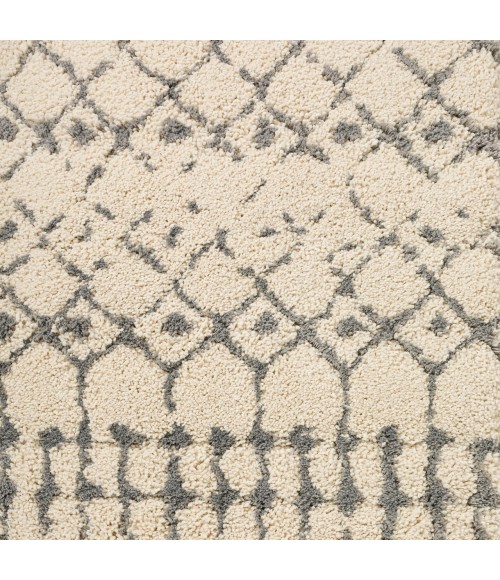 Dalyn Marquee MQ2 Ivory / Metal Area Rug 1 ft. 8 X 2 ft. 6 Rectangle