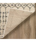 Dalyn Marquee MQ2 Ivory / Metal Area Rug 1 ft. 8 X 2 ft. 6 Rectangle