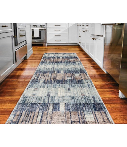 Dalyn Neola NA11 Navy 2'3" x 7'10" Runner Rug