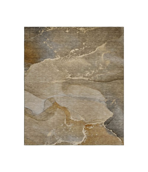 Dalyn Luxury Washable Odyssey OY10 Chocolate 8' x 10' Rug