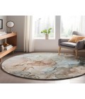 Dalyn Luxury Washable Odyssey OY12 Tan 8' x 8' Round Rug