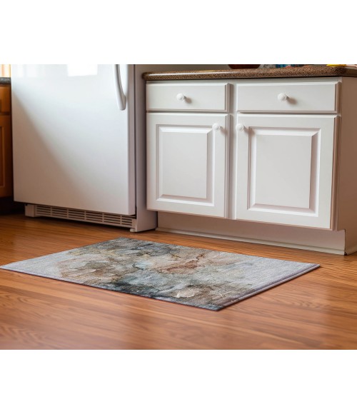 Dalyn Luxury Washable Odyssey OY12 Tan 1'8" x 2'6" Rug